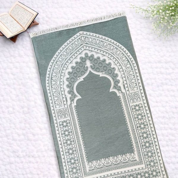 سجادة صلاة فوم ميموري مريحة بتصميم إسلامي فاخر